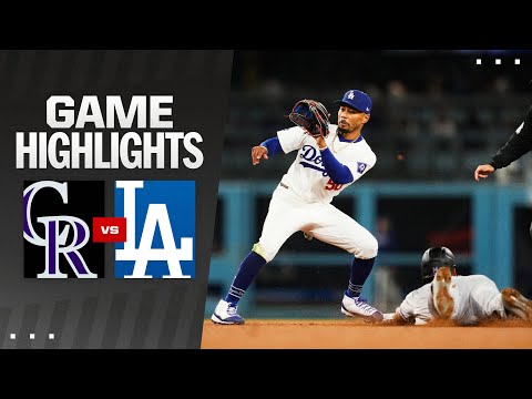 Rockies vs. Dodgers Game Highlights (6/1/24) | MLB Highlights