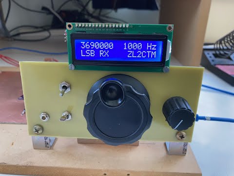 Simple SSB Rig: Part 2 - VFO, Arduino Code, Si5351 Calibration
