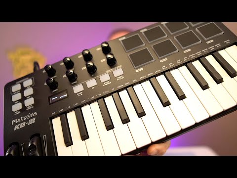 Flatsons MIDI Controller Keyboard (25 Keys) Model: KB-25mini