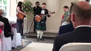Let’s Get Married by The Proclaimers - Cairnsie Live @ Alana &amp; Steven Wedding