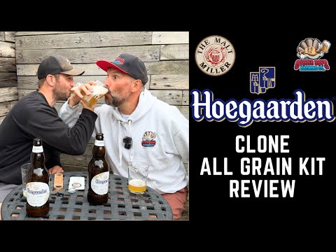 Brewing Hoegaarden at Home! All Grain Clone Kit + New WHC Belgian Haze Yeast Test