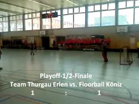 Floorball Köniz U16inter Playoff Halbfinale