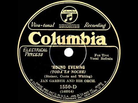 1928 Jan Garber - ‘Round Evening (Mull Downey, vocal)