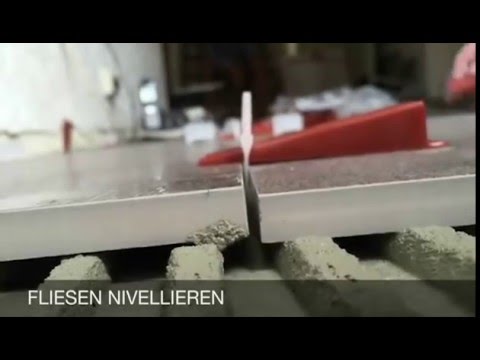 Nivelliersystem, Verlegehilfe, Verlegesystem für Fliesen