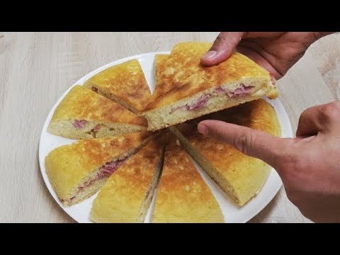 GALETTE AU JAMBON DE DINDE ET FROMAGE FACILE (CUISINERAPIDE)