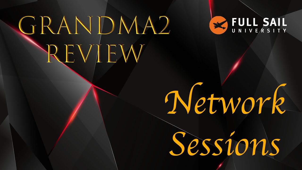 GrandMA2 Network Session Review