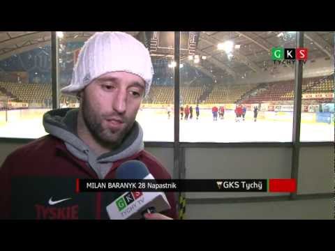 42.kolejka PLH: Aksam Unia Oświęcim - GKS Tychy 3:1. Pomeczowa wypowiedź Milana Baranyka.