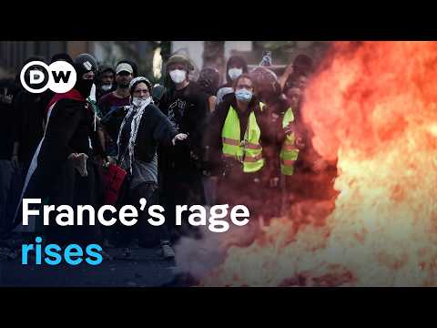 Police charge, buildings torched as all ages take to urban streets | DW News