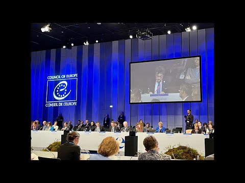 Governor Carlo Monticelli at the Council of Europe Summit