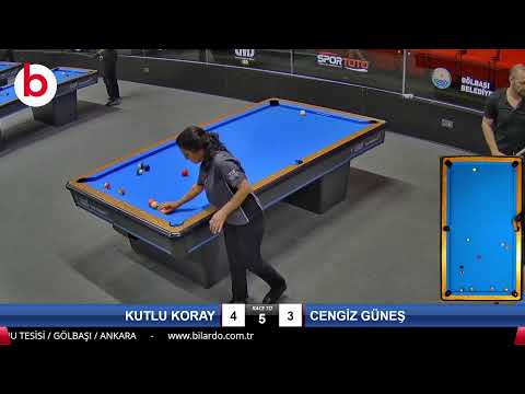 KUTLU KORAY & CENGİZ GÜNEŞ Bilardo Maçı - 