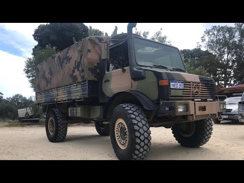 Ex Army Unimog 1700L ( 4 x Camera Install and Roof Liner ) 🎉🎉
