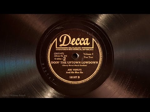Doin' the Uptown Lowdown • Joe Venuti and His Blue Six (Victrola Credenza)