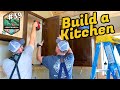 Building The Nantahala Retreat #39 | how to install cabinets