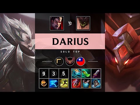 Darius Top vs Malphite - TW Grandmaster Patch 25.17