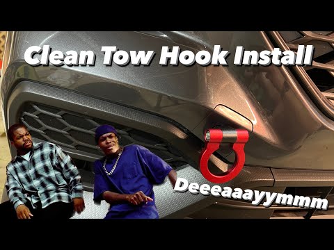 2022 Subaru WRX Tow Hook Install