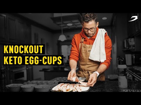 Knockout Keto Egg Cups | Cooking Tutorials with Chris Algieri
