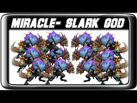 Miracle- is the official Slark God in Dota 2