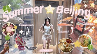 TRAVEL DIARIES in BEIJING ⭐️🥟 Great Wall of China, The Summer Palace, good eats, shopping, etc