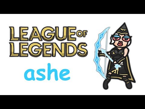 ASHE ANIMATED CHAMPION SPOTLIGHT - League of Legends