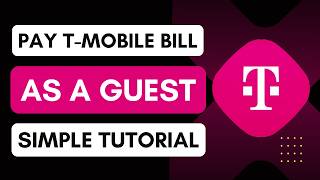T-Mobile: How to pay your T-Mobile bill as a guest