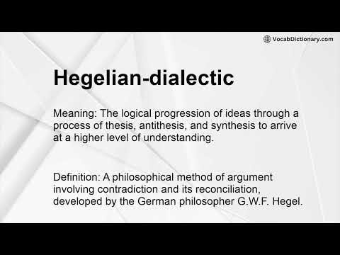 Hegelian-dialectic Meaning