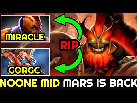 NOONE Mid Mars - Perfect Counterpick destroy Enemies 7.24 Dota 2