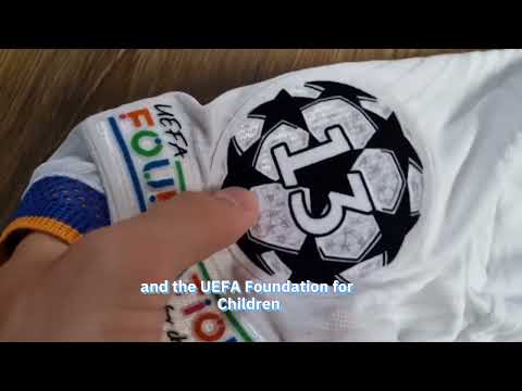 (#Minejerseys.cn)21/22 Real Madrid Home UCL Player Version Jersey Unboxing Review #soccer #unboxing