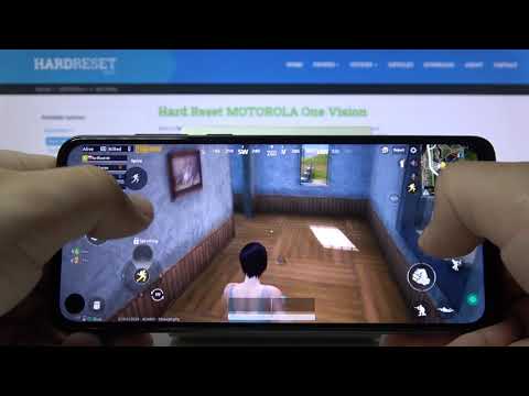 PubG Game Review on MOTOROLA One Vision – Performance Test