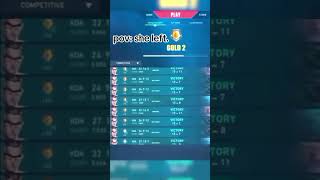 POV she left - I miss her #valorant #memes #jett