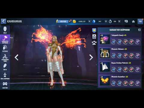 Emma Frost BUILD ! -Marvel Future Fight