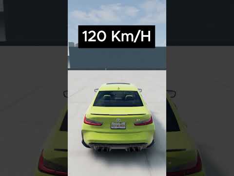 What Happens When a BMW M3 Hits a Wall at 240 KM/H? 💀