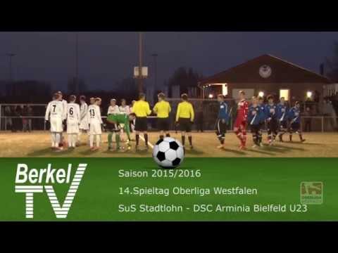 BERKEL TV 28.11.2015 = Oberliga Westfalen 14. Spieltag SuS Stadtlohn - DSC Arminia Bielefeld U23