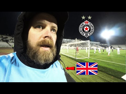Footballs Wildest Fans! Serbia's Partizan Belgrade  Ultras / Grobari Reaction Live