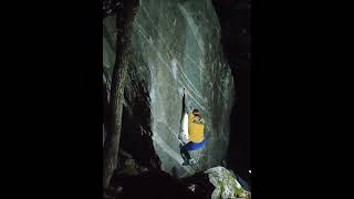 Video thumbnail of Fulcrum Direct, 8a+. Brione