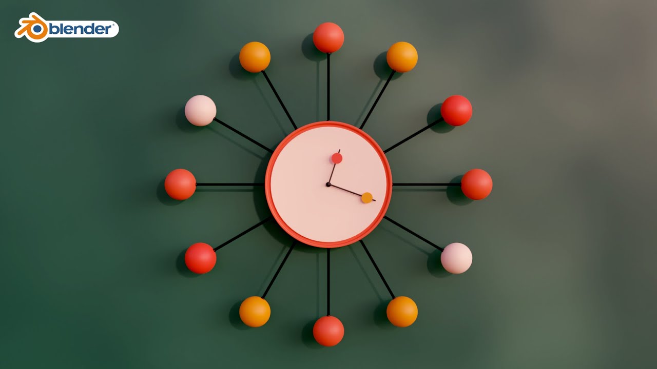 Let's Make A Retro Clock In Blender (Beginner Modeling Tutorial)