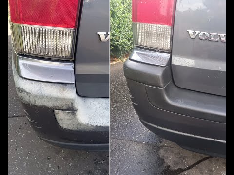 How DO you restore the original colour of faded plastic trim? 🤔 #shorts #detailing #projectcars