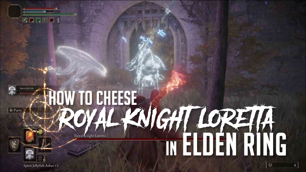 How to Cheese Royal Knight Loretta in Elden Ring (Easy Kill)