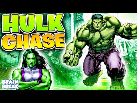 Hulk Chase | Brain Break | GoNoodle | Just Dance