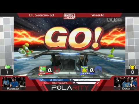 CFLS68 - Poltergust (Yoshi) vs Caskan (Pikachu) - WR1
