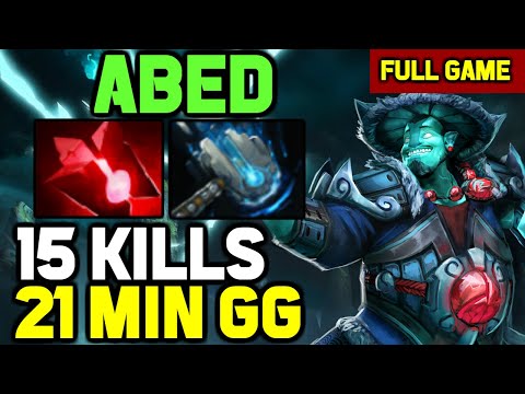 Abed MID Storm spirit OWNAGE vs Ganking Spiritbreaker - GG in 21 minutes