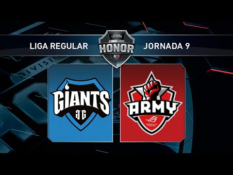 Asus Rog Army vs Giants Only The Brave - #LoLHonor9 - Mapa 2 - Jornada 9 - T11
