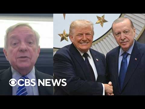 Sen. Dick Durbin reacts to Trump's plan to lift Turkey sanctions
