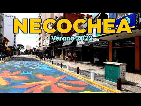 Caminando por NECOCHEA (Walking Tour) | ARGENTINA