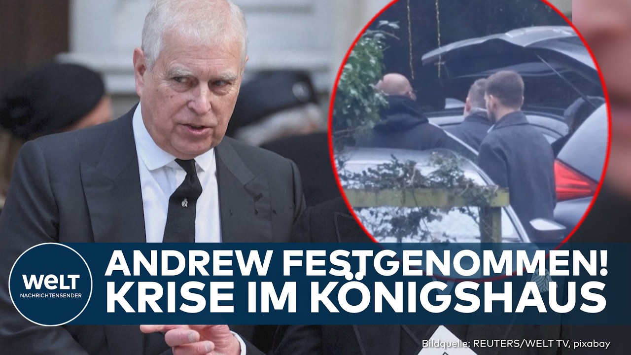EX-PRINZ ANDREW: Verhaftung! Der Epstein-Albtraum der Royal Family!