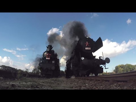 České a Slovenské parní vlaky v roce 2016 / Czech and Slovak steam trains in 2016