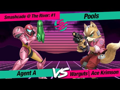 Smashcade @ The River #1: SSBU Pools Agent A (Samus) VS Warguts| Ace Krimson (Fox)