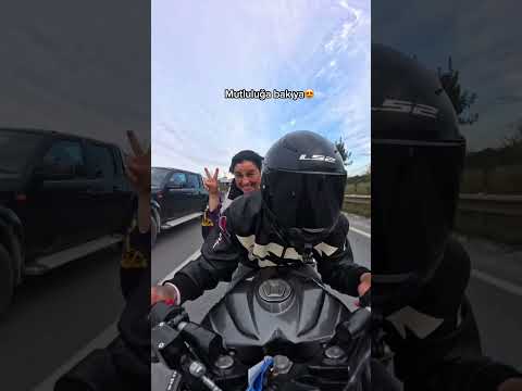 Annemin arkadaşını motorcu yaptım😁#motovlog #motor #keşfet #keşfetteyiz #anne #bikergirl