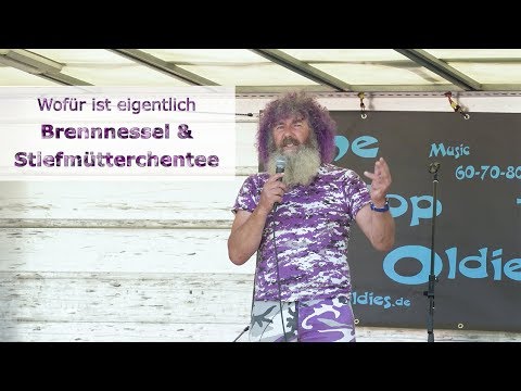 Robert Franz: Vorträge - Wofür ist Brennnesseltee & Stiefmuetterchentee - Blutbildung, Akne, Ekzeme