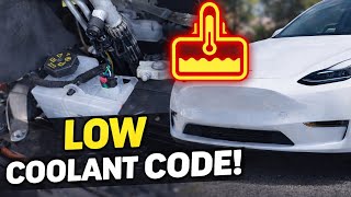 How to fix your Tesla being low on coolant