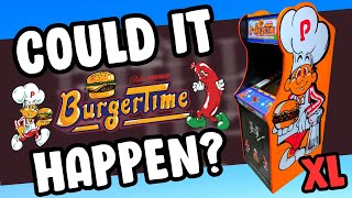 An Arcade1Up BurgerTime XL Arcade? Could It Happen?